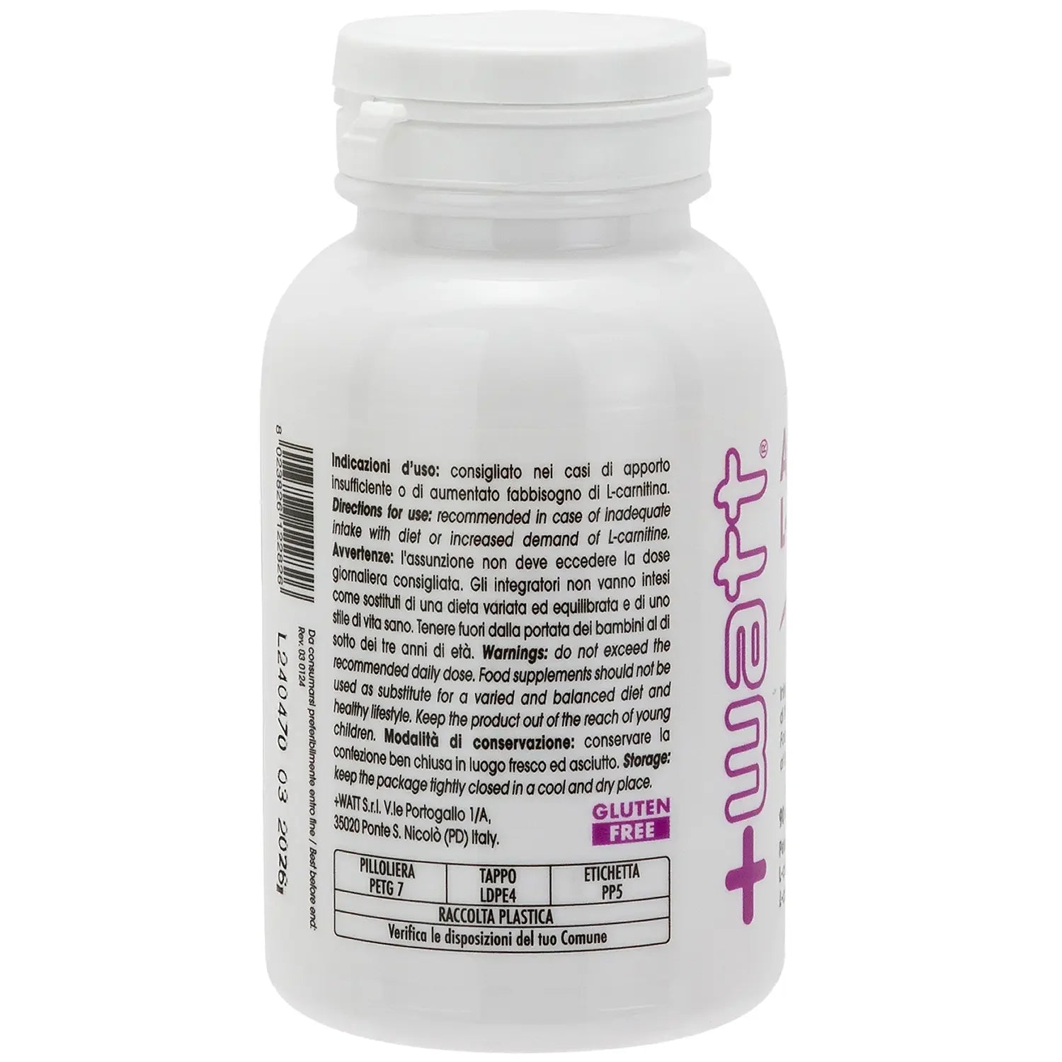 ACETIL L-CARNITINA+ - Sport Bike Lucania